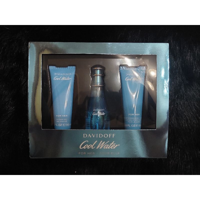 Davidoff Cool Water Gift Set for HER Shopee Philippines