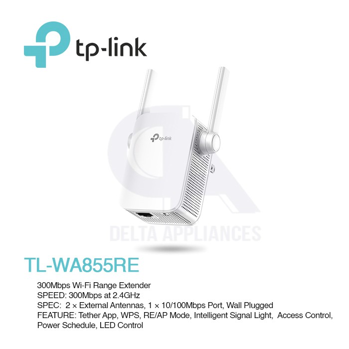 Buy Tp Link Wa855re Wifi Range Extender Tl Wa855re Pc Case Gear Australia