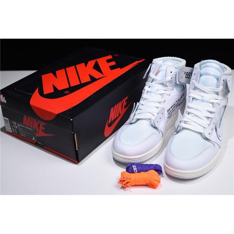 Centrar demoler disco ℱ Nike air jordan 1 off-white basketball shoes AJ1 sneakers | Shopee  Philippines