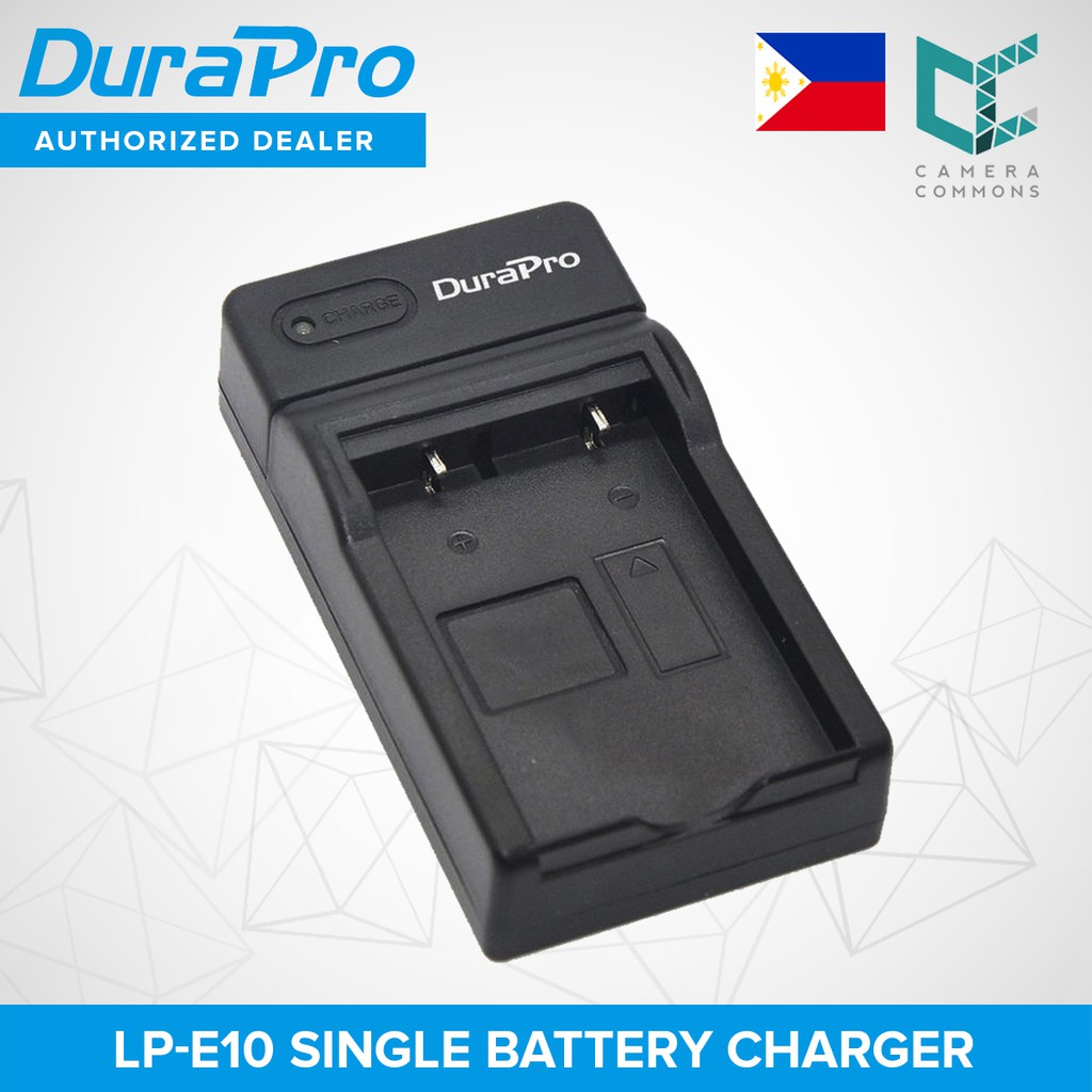 DuraPro USB Camera Battery Charger For Canon LPE10 Battery Shopee