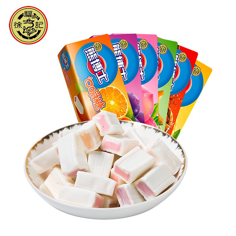 Xu Fuji Dr. Xiong Chewing Gum 22g*12Strip Pack Four Flavors Available ...