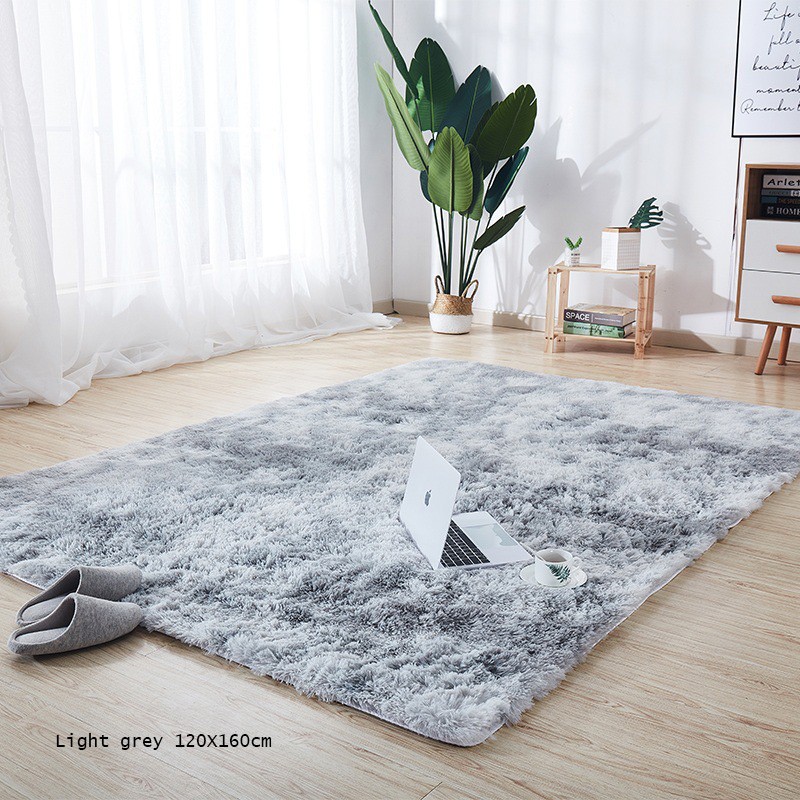 80X120CM Deluxe Soft Faux Sheepskin Shaggy Area Floor Rugs Shopee