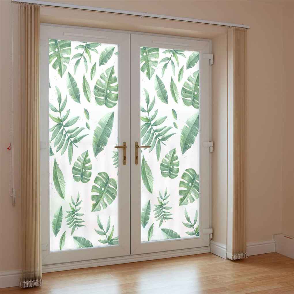 Leaf Glass Sliding Door Window Stickers Shopee Philippines   6164bc4ceefceace3eee22116e3a61a2