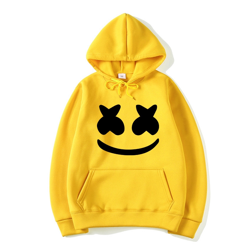 marshmello yellow hoodie