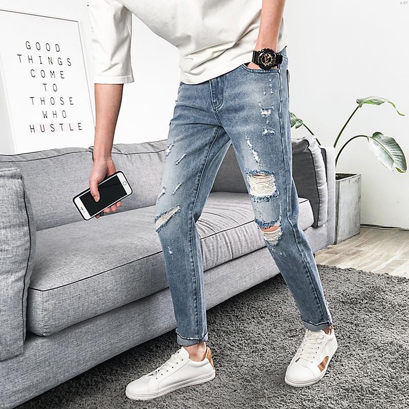 small ripped jeans