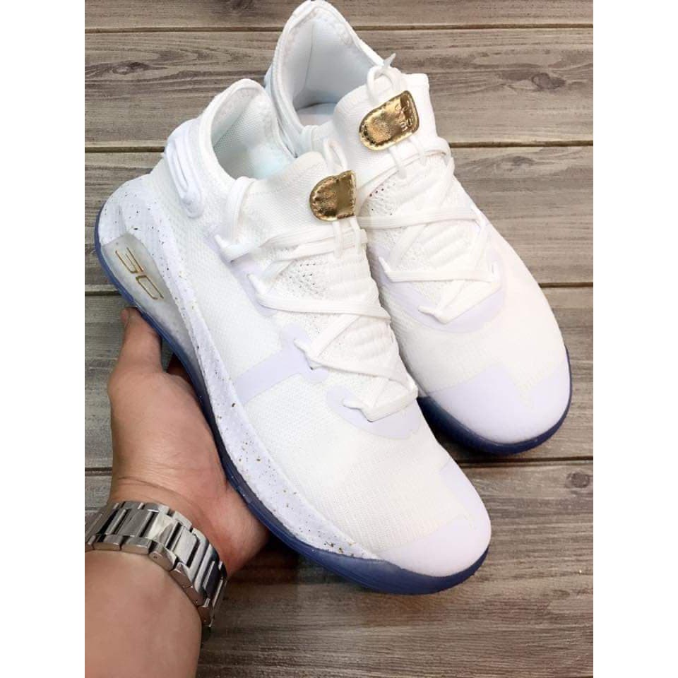stephen curry shoes white and gold
