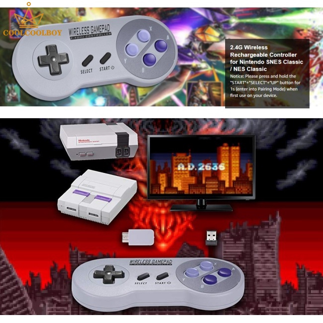 snes classic mini wireless controller