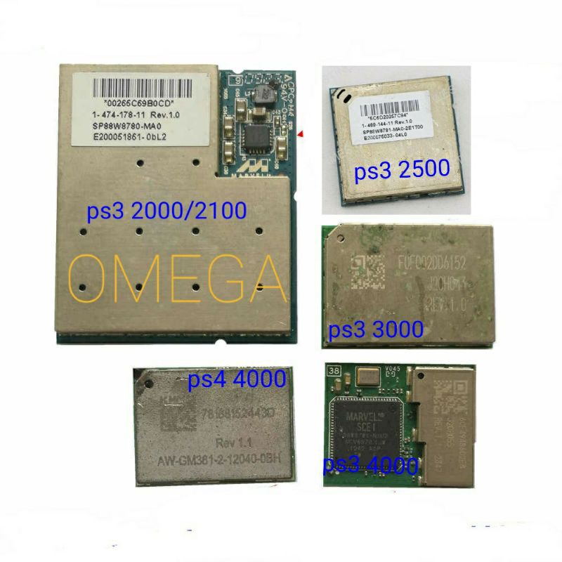 Original Ps3 Slim / Super Slim Wireless Bluetooth Wifi Ic Board
