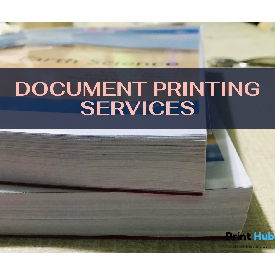 Piso Print Document Print Soft Bind Book Bind Shopee Philippines