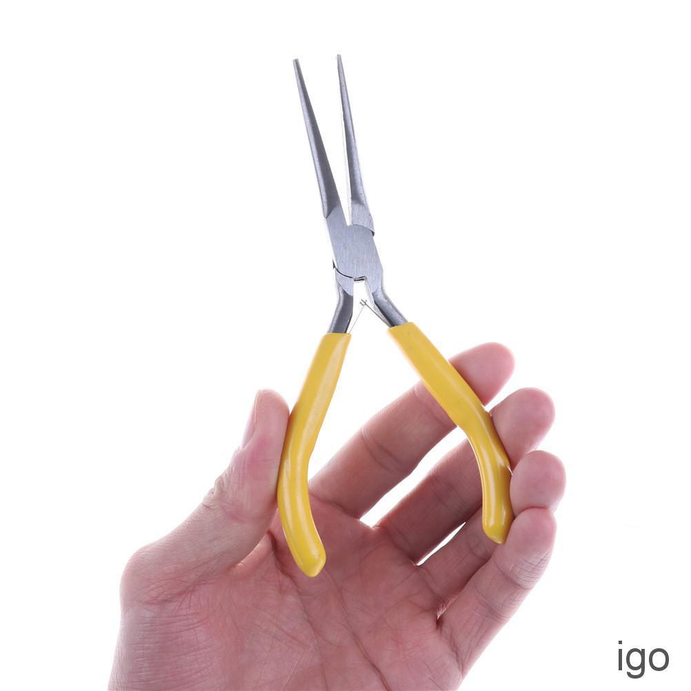 Needle Nose Pliers 5''/125mm Long Nose Plier tool Multi Forceps Repair