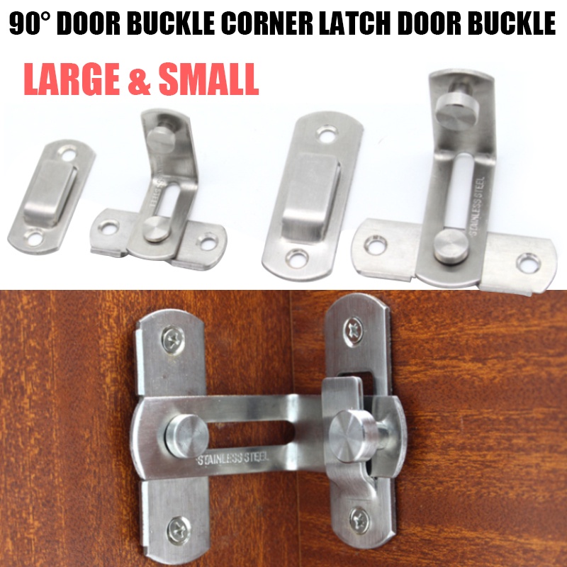 For Window Anti-theft Cabinet Fitting Hasp Latch Hotel Sliding 90 ...