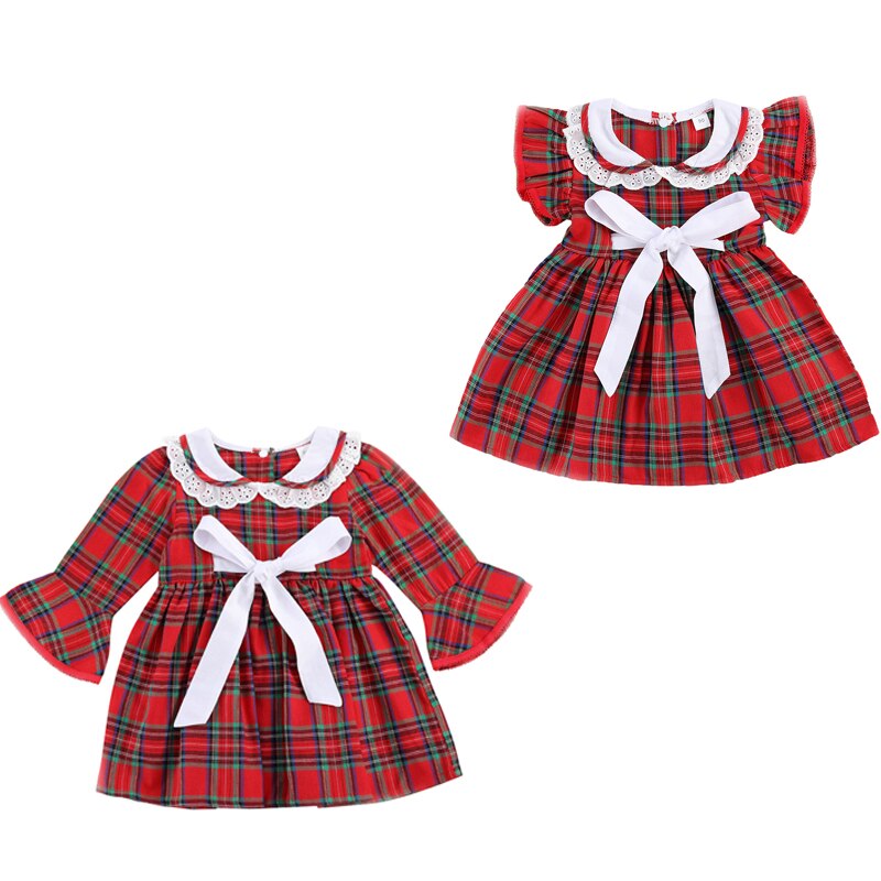 newborn tartan dress