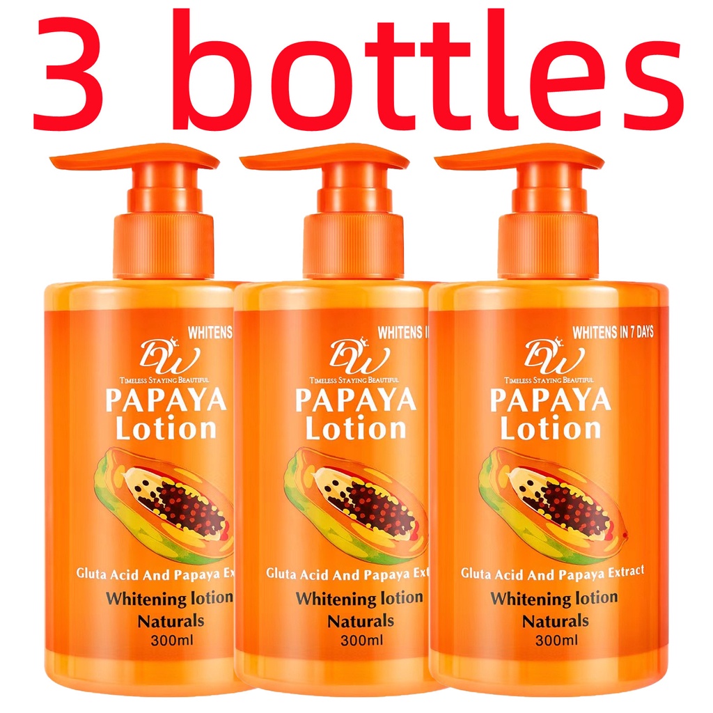 3-bottle-dw-whitens-in-7-days-papaya-lotion-gluta-acid-and-papaya