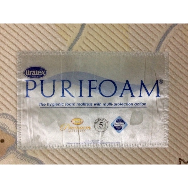 uratex purifoam crib mattress