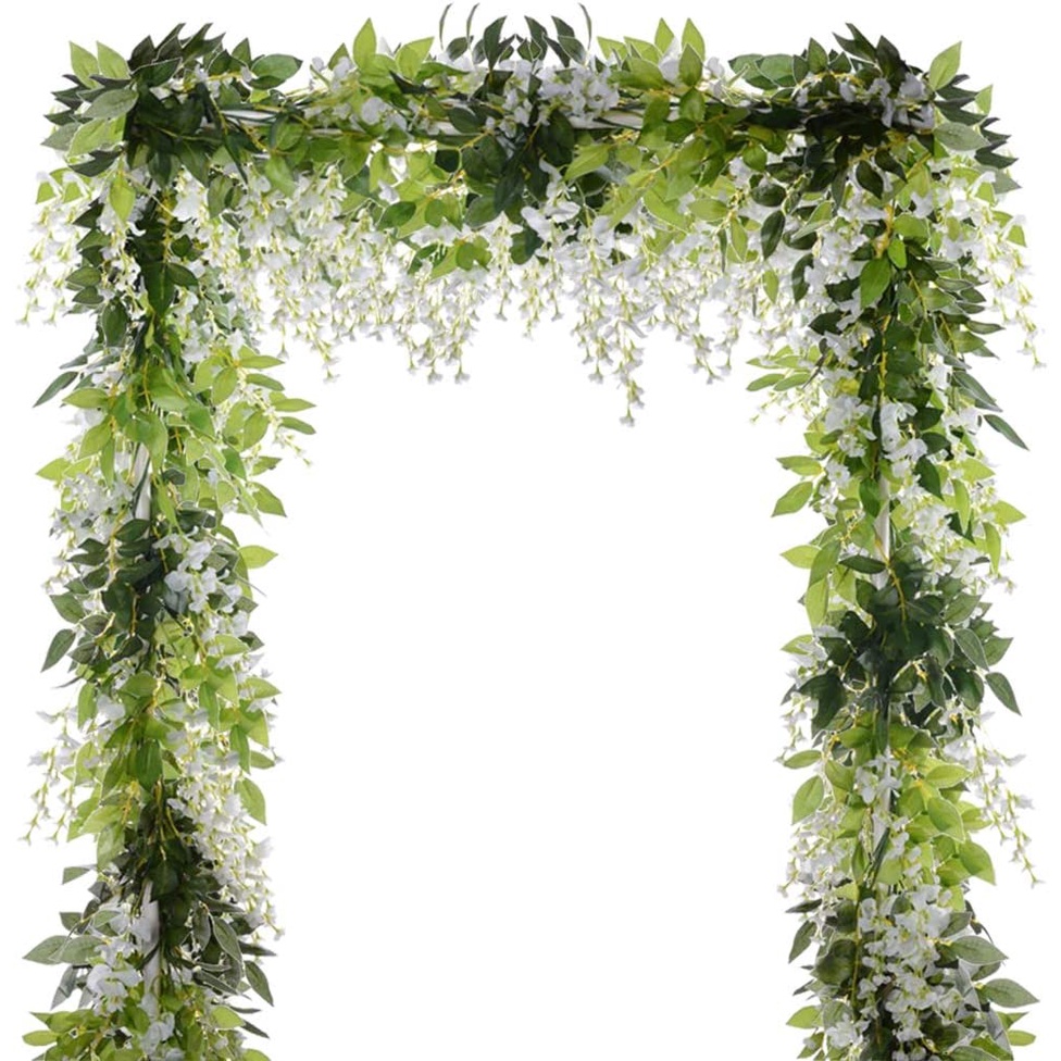 180cm Artificial Wisteria Garland Wisteria Vine Rattan Fake Wisteria ...