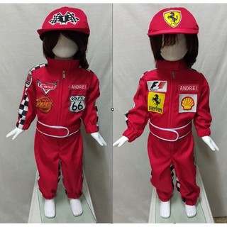 baby race car driver costume