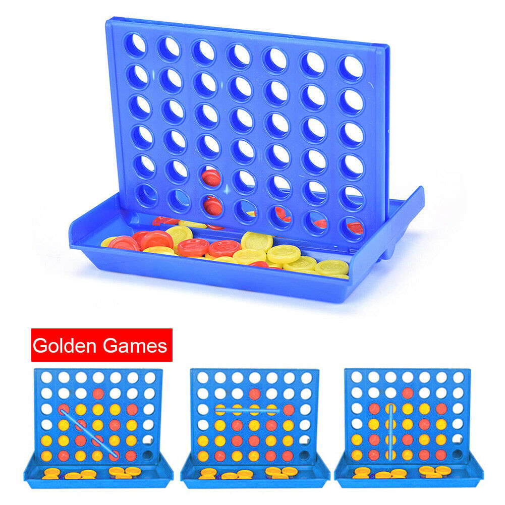 4 IN A Row Bingo Line Up Board Games Foldable Line Up 4 Toys for Kids