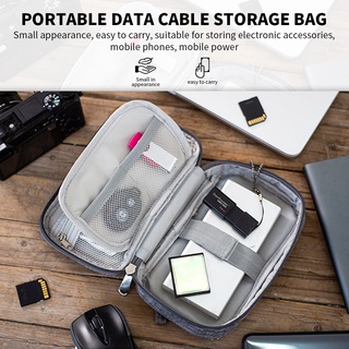 Travel Gadgets Organizers Portable Digital Cable Bag Powerbank Cord Headset Storge Pouch Bag