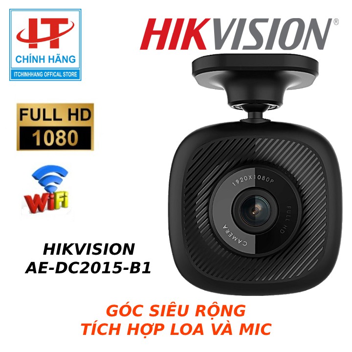 Hikvision Ae Dc B Dashcam Full Hd Super Wide Angle Integrated Eyelids And Speakers Car