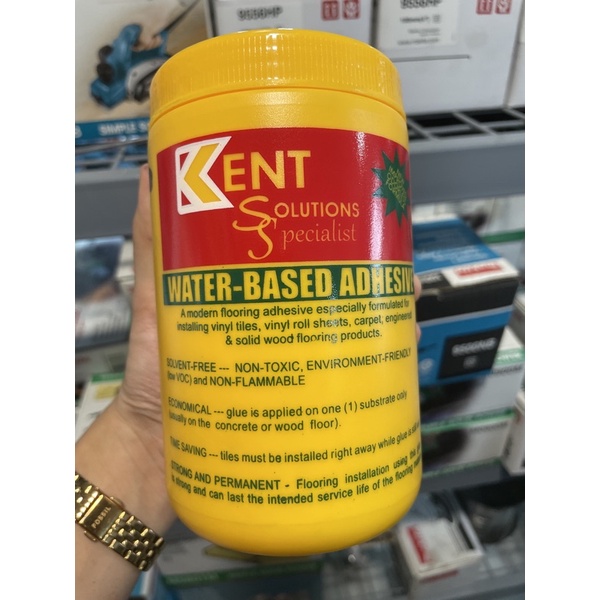 KENT WATER BASED ADHESIVES BY KENT FLOORS 1 KG FOR VINYL TILES, FLOORS