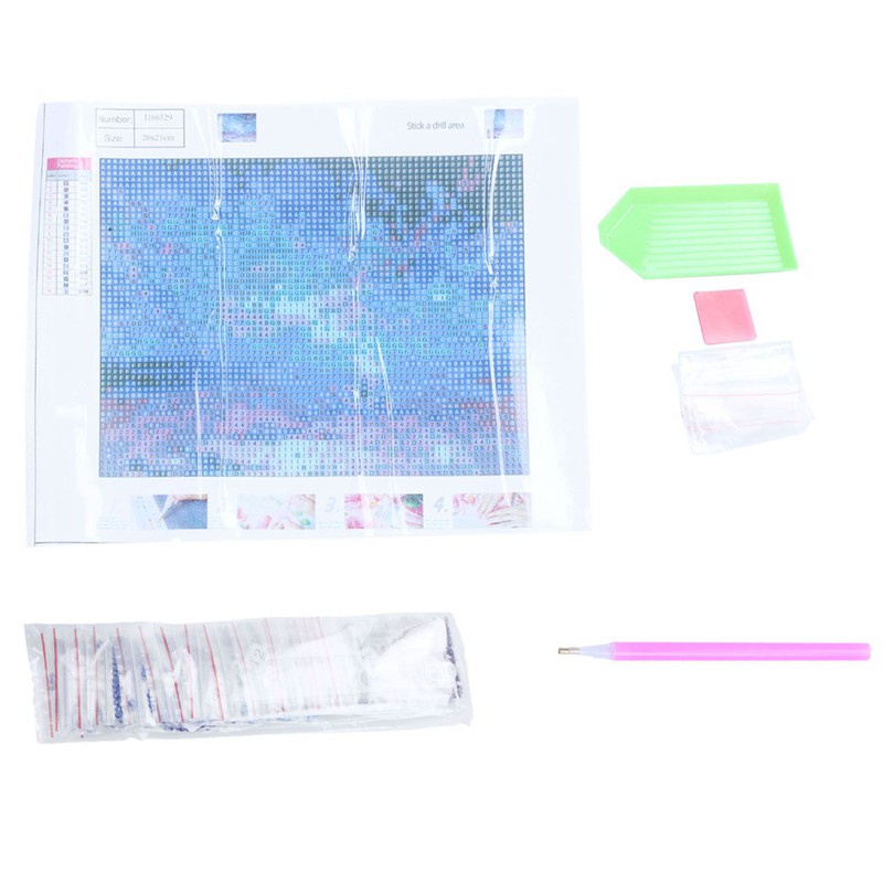 5D DIY Diamond Painting Scenery Mosaic Love the sky 20x25cm