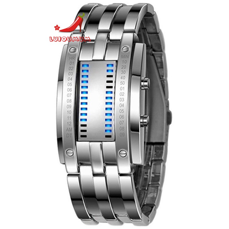 Bracelet Wrist Watch(Blue LED 
