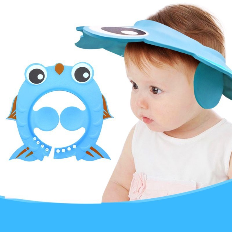 baby cap for washing hair