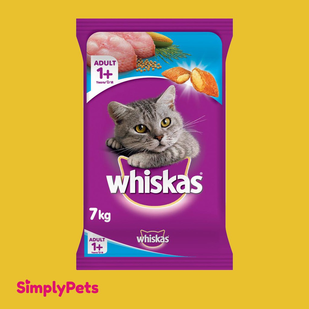 whiskas cat food 7kg
