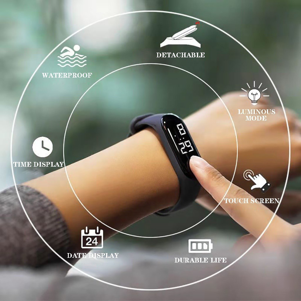 m3 led watch