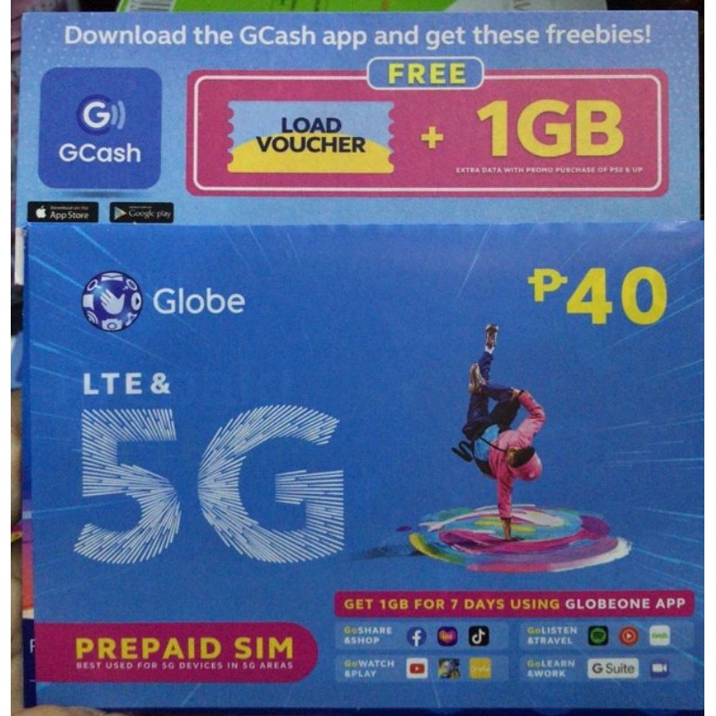 Globe LTE & 5G simcard | Shopee Philippines