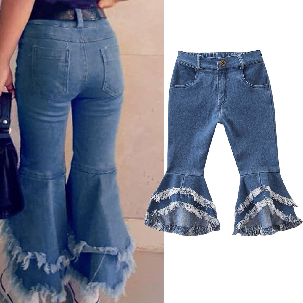 girls flare jeans