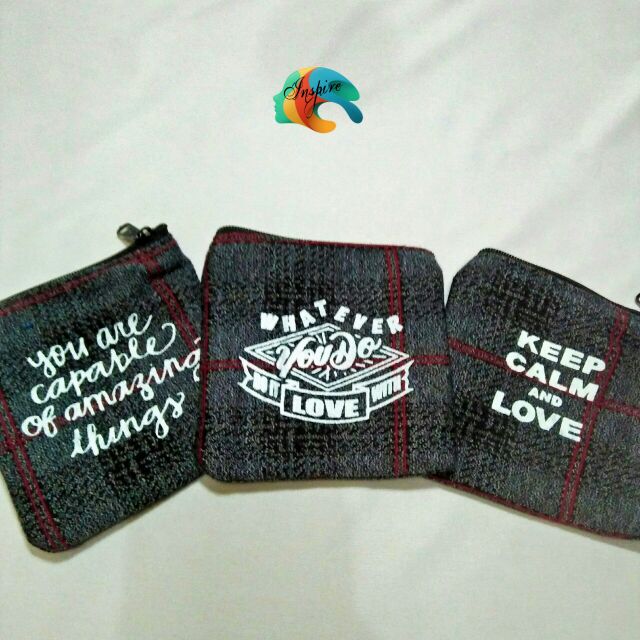 Coin Purse/Wallet (Printed) for Men and Women | Shopee Philippines