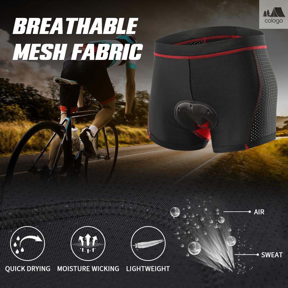 moisture wicking bike shorts