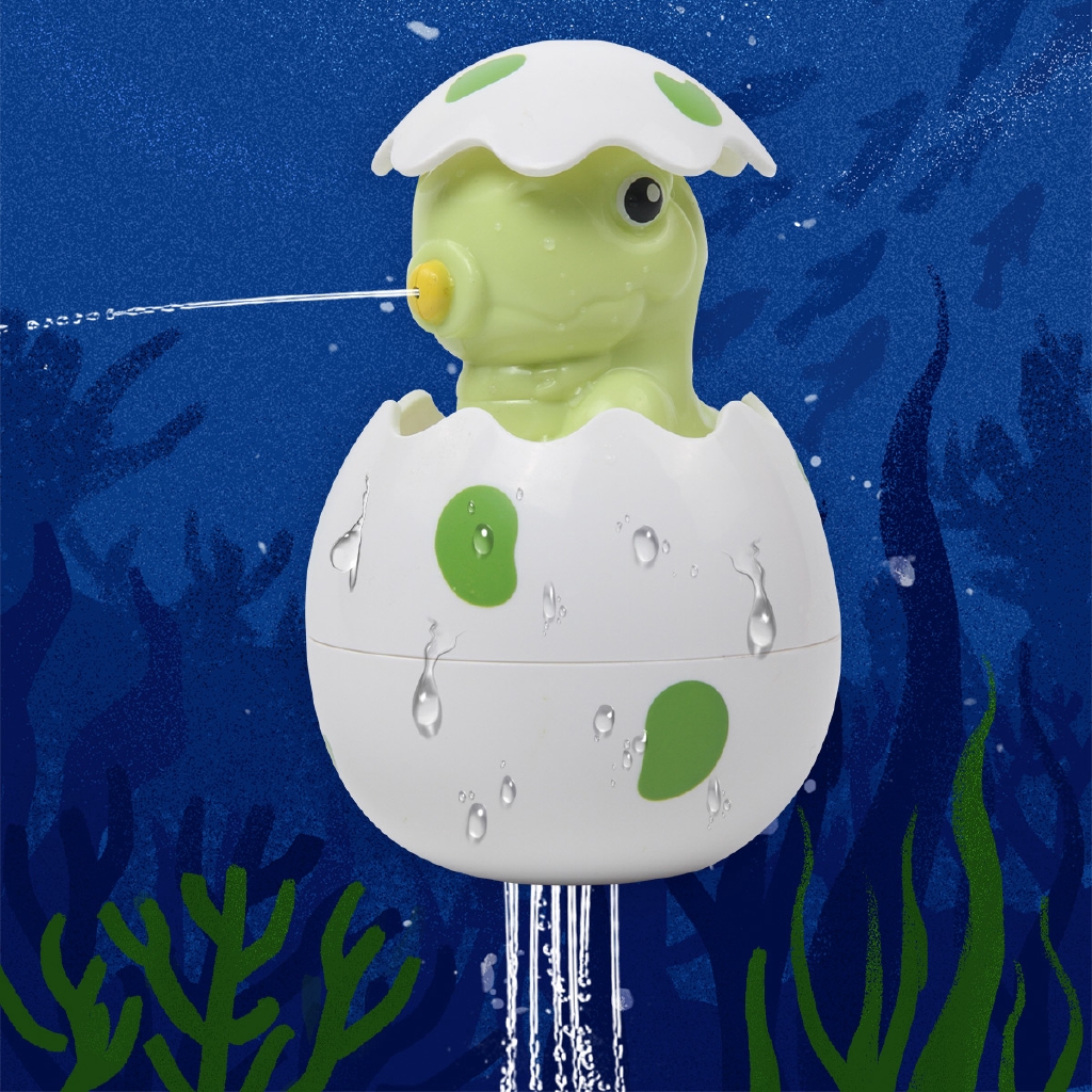 hatching egg bath toy