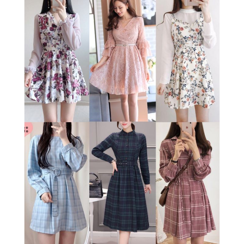 bundle dress korean