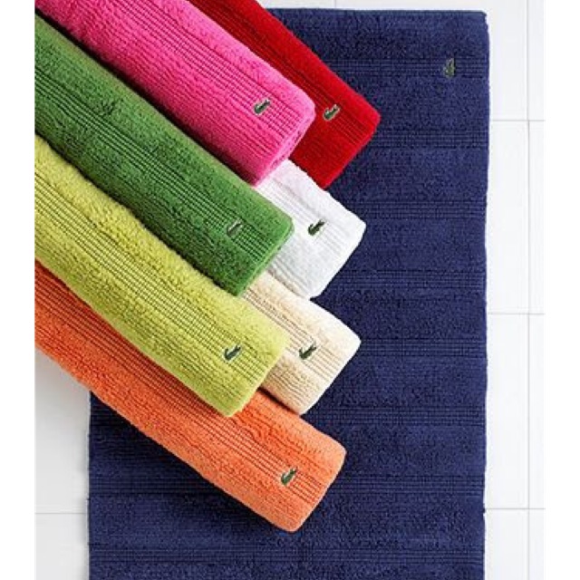 lacoste bathroom rugs