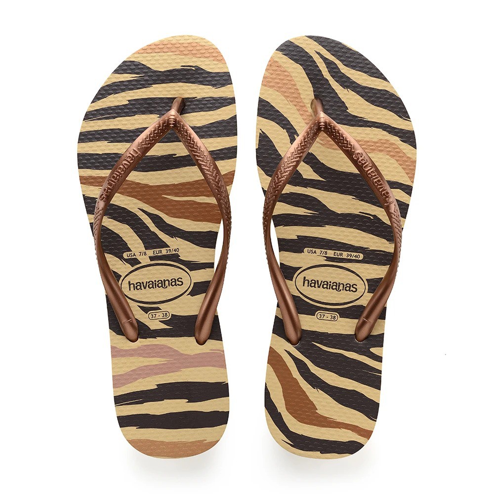 havaianas slim animals