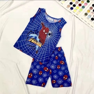 Baby Boy Sando Iconic Short Terno Kids Drifit Basketball Design Cotton Spandex Assorted For Babies #7