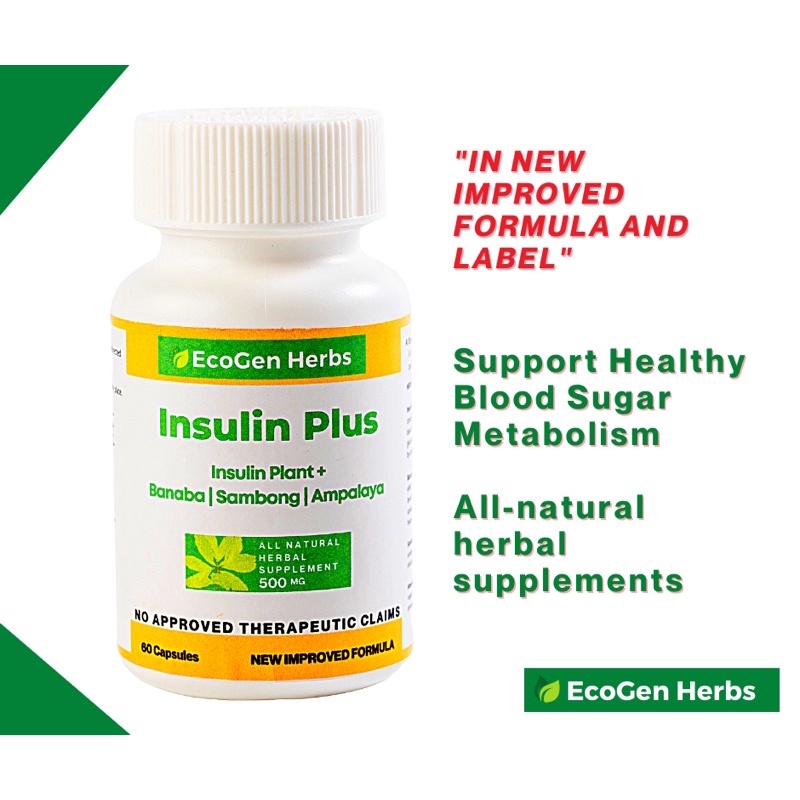 Insulin Plant Herbal Capsule (Regulating blood sugar level