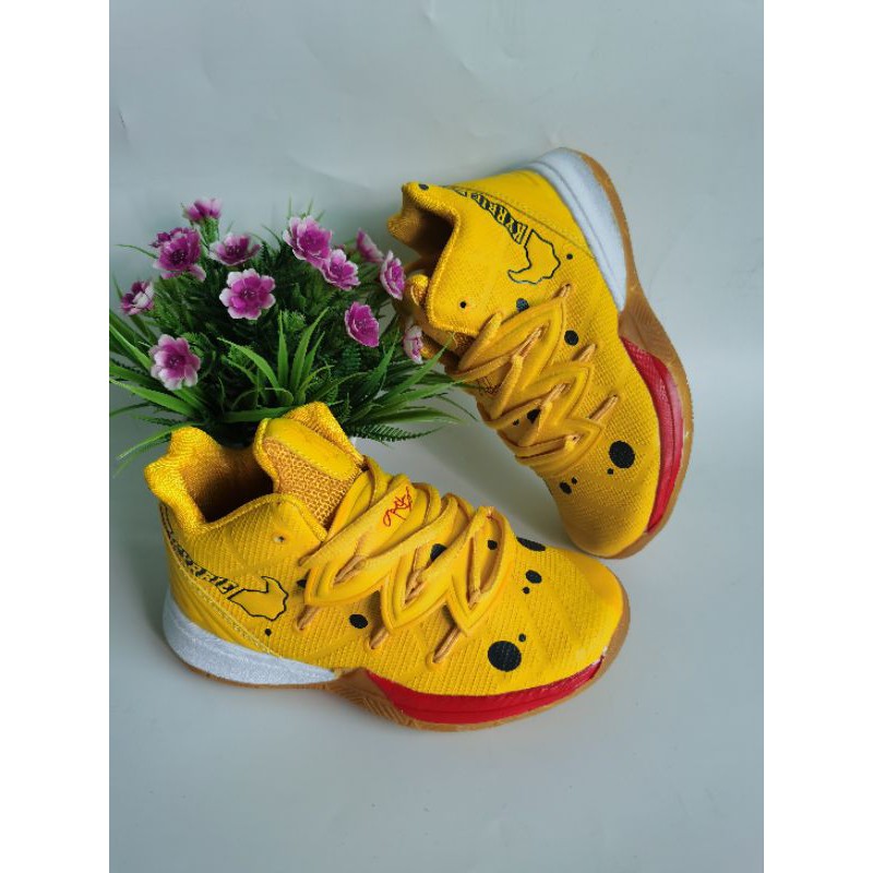 kids kyrie 5 spongebob