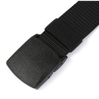 Mens Belt canvas belt with plastic buckle #6