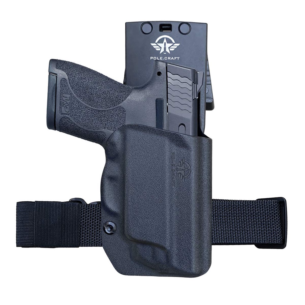 M P Shield 9mm Holster Owb Kydex For Smith Wesson M P Shield 9mm 40 With Integrated Laser Shopee Philippines