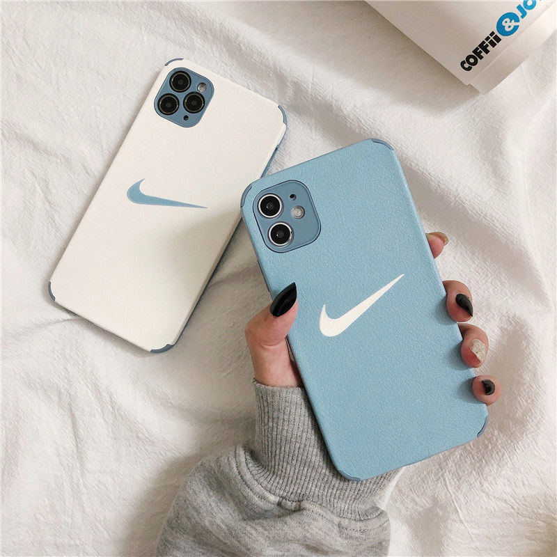 Simple Nike Apple 12pro Phone Case All Inclusive Silicone Soft Phone Cover Iphone Xs Xr Se 11 12mini Shopee Philippines