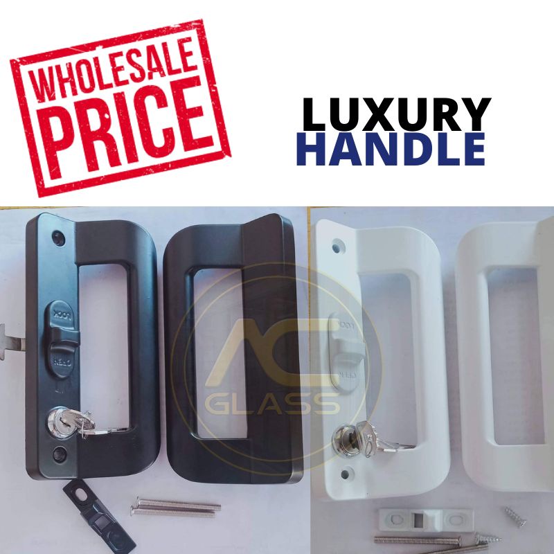 AC GLASS LUXURY HANDLE (Doric type) 1 set Shopee Philippines