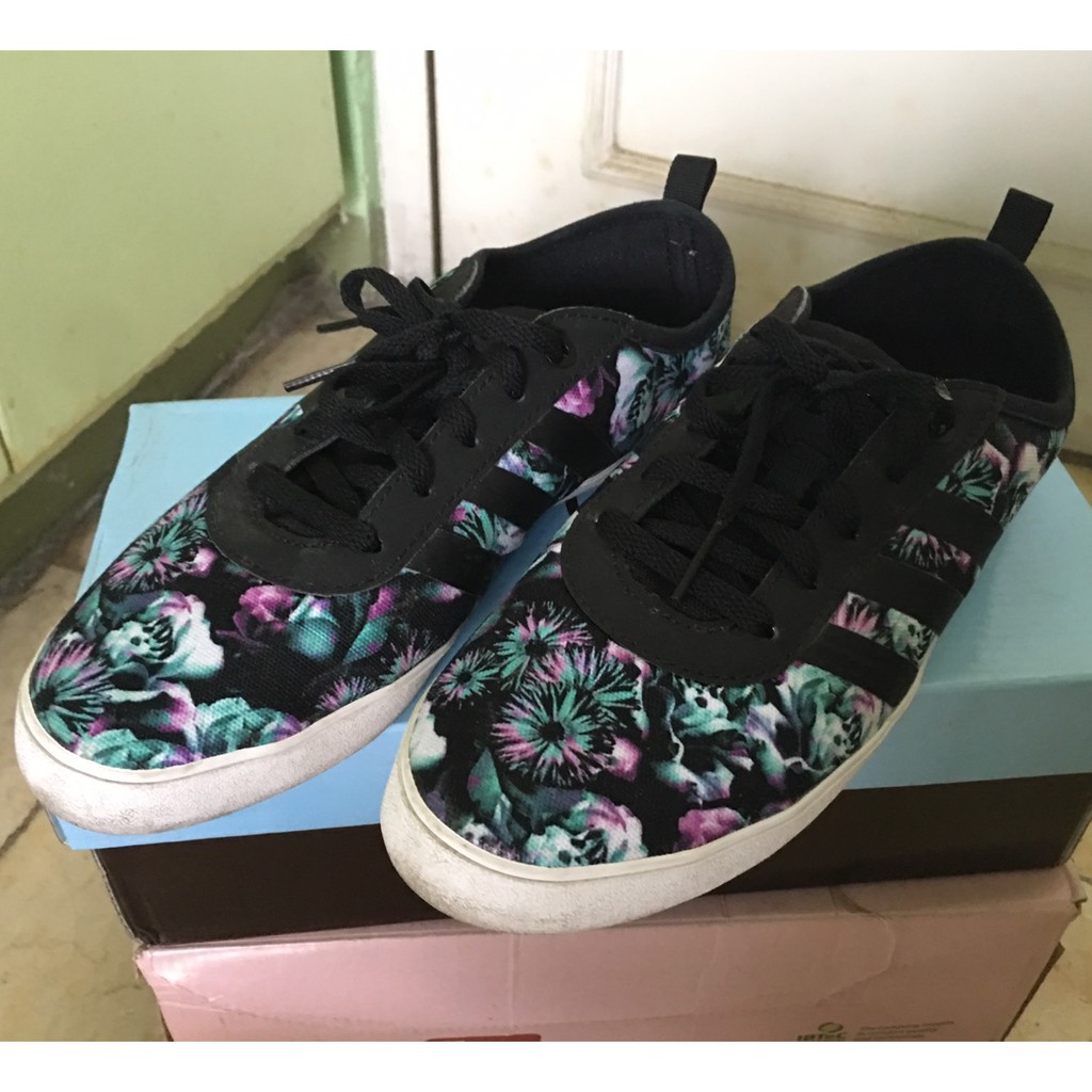 adidas shoes floral design