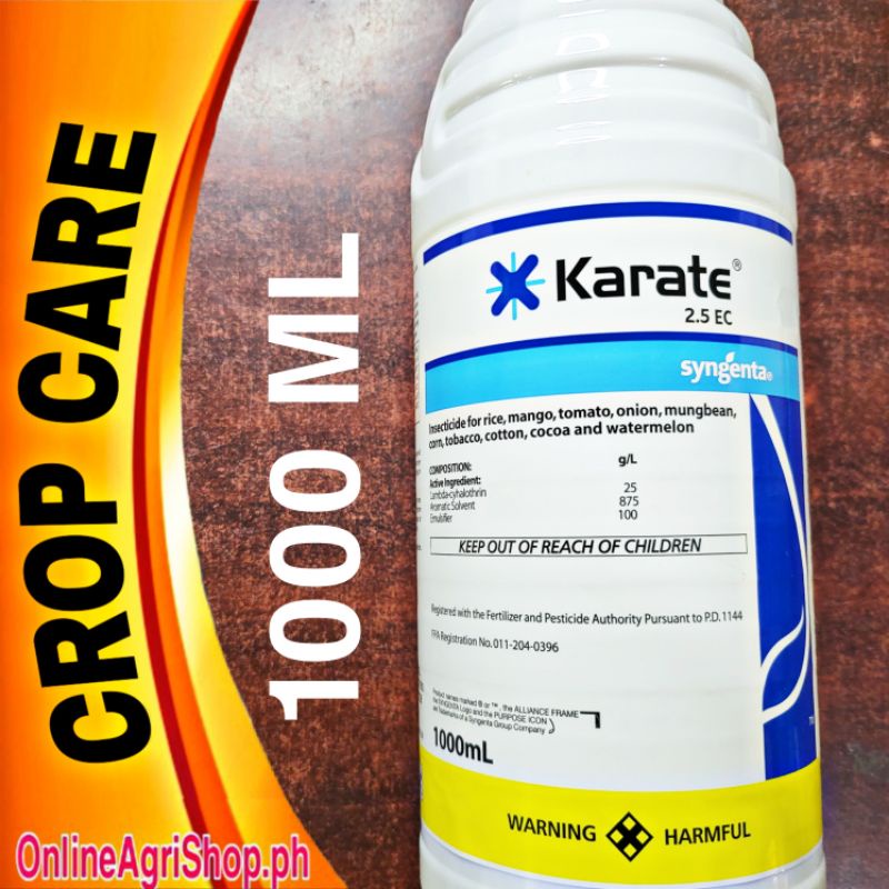KARATE 2.5 EC INSECTICIDE (1000 ML) SYNGENTA | Shopee Philippines
