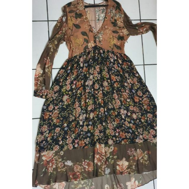 floral chiffon maxi