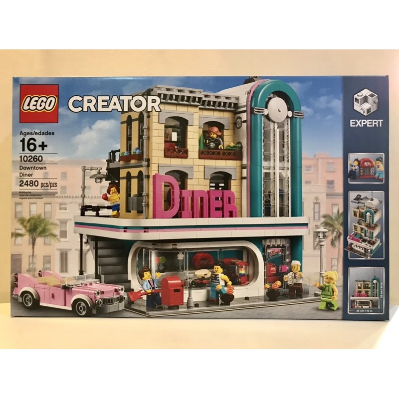 lego 10260 creator expert downtown diner