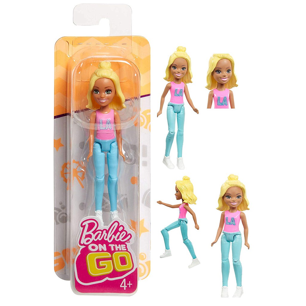 mini barbie on the go