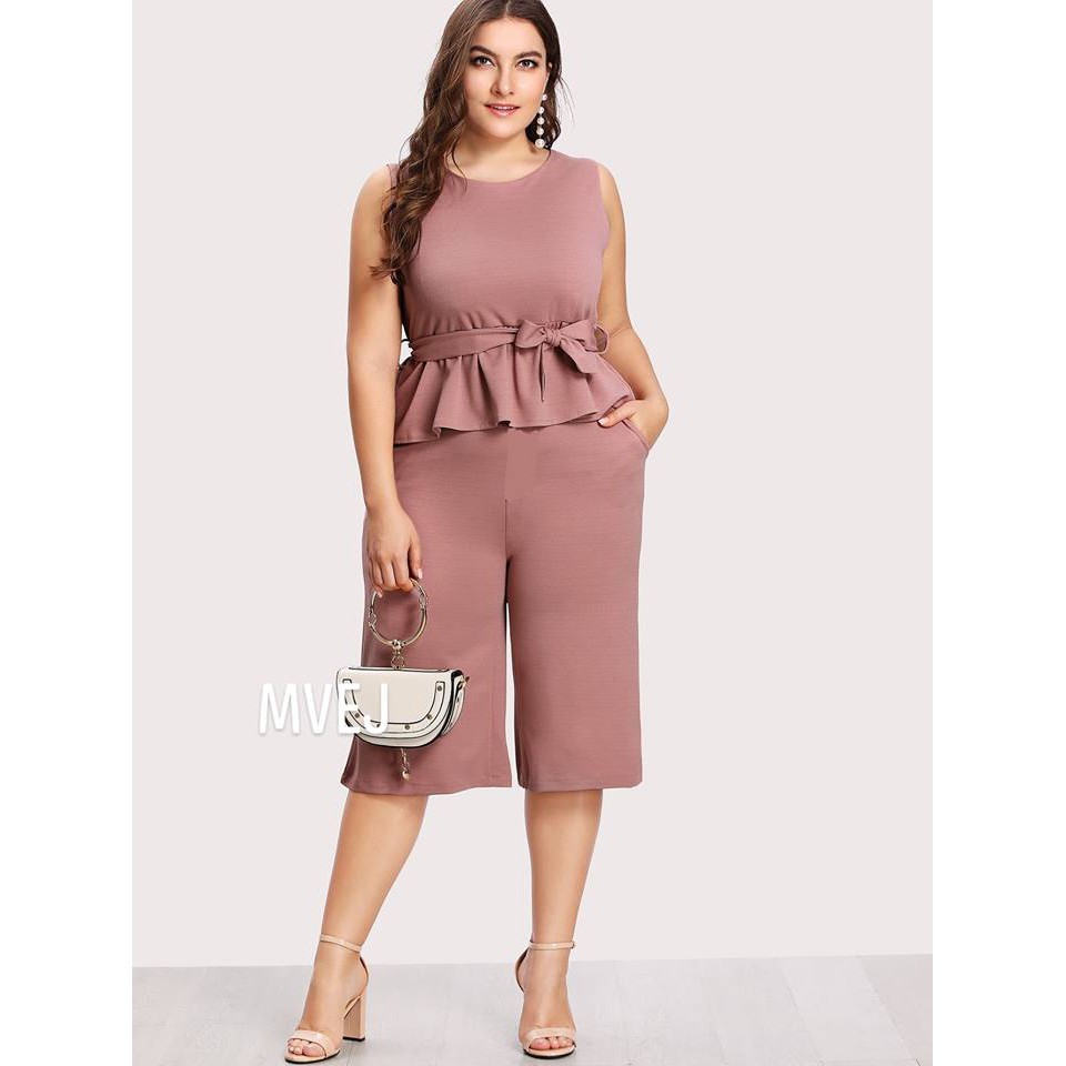 mauve pink jumpsuit